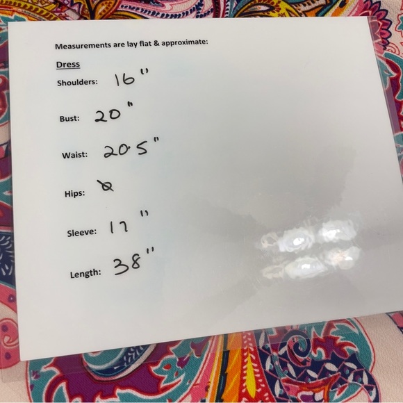 Anthropologie Fig And Flower Multicolor Boho Large Floral Print Shirt Dress L - Picture 8 of 9